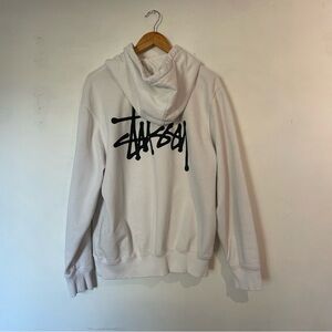Stussy White Hoodie